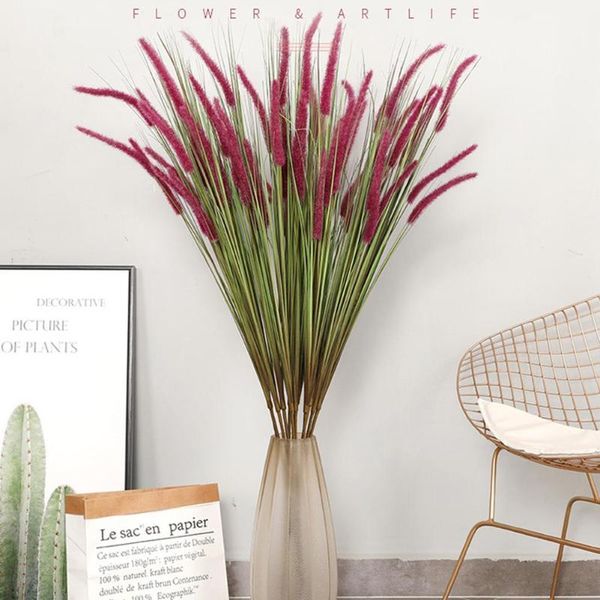 1pc artificial plant cloth setaria home garden office wedding table decoration decorative flowers & wreaths
1pc artificial plant cloth setaria home garden office wedding table decoration decorative flowers & wreaths