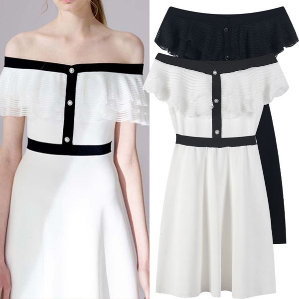 casual dresses fashion women's sweater for summer, mesh gowns, line by line, exposed shoulder, solid, black and white, strapless, casua, Black;gray
casual dresses fashion women's sweater for summer, mesh gowns, line by line, exposed shoulder, solid, black and white, strapless, casua, Black;gray