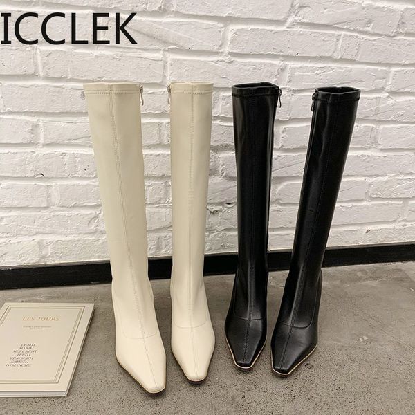 lady boots women's rubber shoes rain high heels high luxury designer square toe winter footwear boots-women 210428, Black
lady boots women's rubber shoes rain high heels high luxury designer square toe winter footwear boots-women 210428, Black