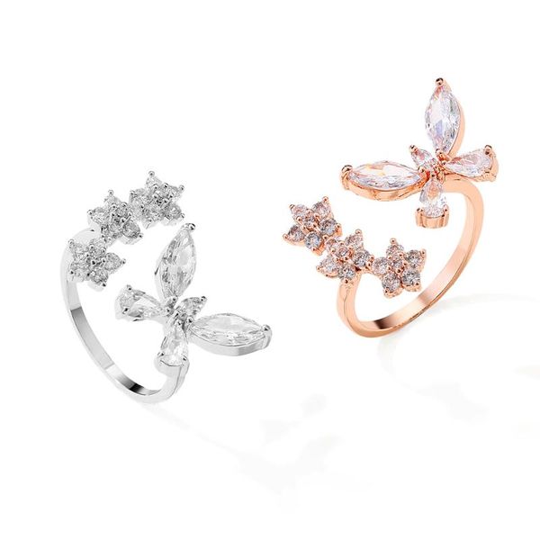 trendy silver color cubic zirconia sparkling butterfly cz finger rings for women girls wedding jewelry korean 2021 bague, Slivery;golden
trendy silver color cubic zirconia sparkling butterfly cz finger rings for women girls wedding jewelry korean 2021 bague, Slivery;golden