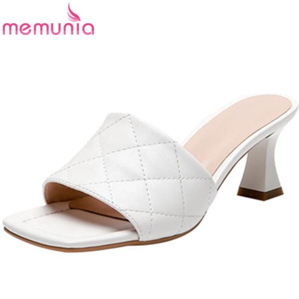 slippers memunia 2021 big size 35-42 genuine leather shoes women slipper fashion brand high heel party wedding woman, Black
slippers memunia 2021 big size 35-42 genuine leather shoes women slipper fashion brand high heel party wedding woman, Black