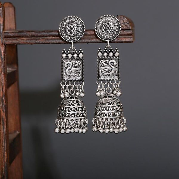 dangle & chandelier ethnic silver color bird shape earrings for women pendient vintage gold gyspy bell tassel ladies earring jewelry
dangle & chandelier ethnic silver color bird shape earrings for women pendient vintage gold gyspy bell tassel ladies earring jewelry
