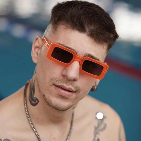 sunglasses hkna 2021 vintage rectangle women eyewear for women/men eyeglasses square, White;black
sunglasses hkna 2021 vintage rectangle women eyewear for women/men eyeglasses square, White;black