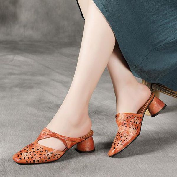 johnature summer slippers women shoes genuine leather 2021 outside slides handmade hollow concise leisure ladies, Black
johnature summer slippers women shoes genuine leather 2021 outside slides handmade hollow concise leisure ladies, Black