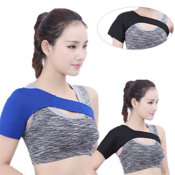sports muscle back protect brace dislocation arthritis shoulder support strap, Black;blue
sports muscle back protect brace dislocation arthritis shoulder support strap, Black;blue