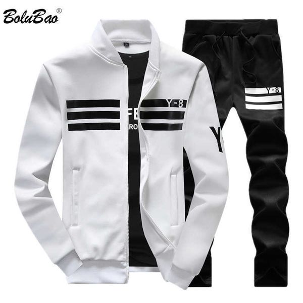 bolubao autumn men set quality fleece sweatshirt + pants male tracksuit sporting sweat suits mens survetement sportswear 211006, Gray
bolubao autumn men set quality fleece sweatshirt + pants male tracksuit sporting sweat suits mens survetement sportswear 211006, Gray