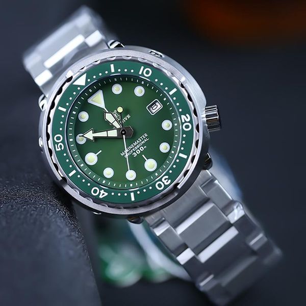 mechanical wristwatch 300m dive watch stainless steel sapphire crystal men automatic diver diving wristwatches, Slivery;brown
mechanical wristwatch 300m dive watch stainless steel sapphire crystal men automatic diver diving wristwatches, Slivery;brown