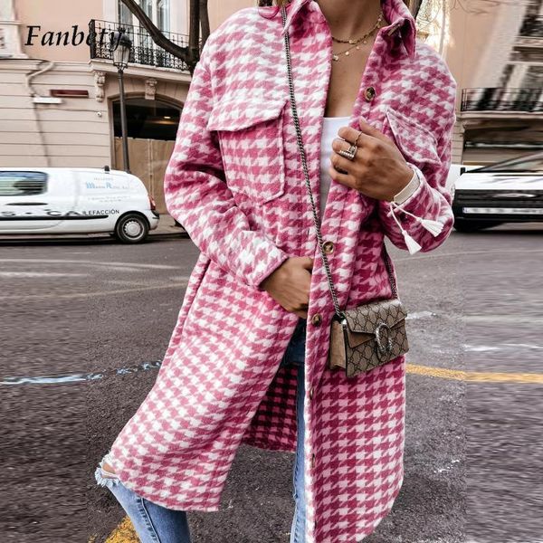 women's wool & blends women elegant plaid print overcoat winter casual single breasted long sleeve cardigan jacket autumn blend outerwe, Black
women's wool & blends women elegant plaid print overcoat winter casual single breasted long sleeve cardigan jacket autumn blend outerwe, Black