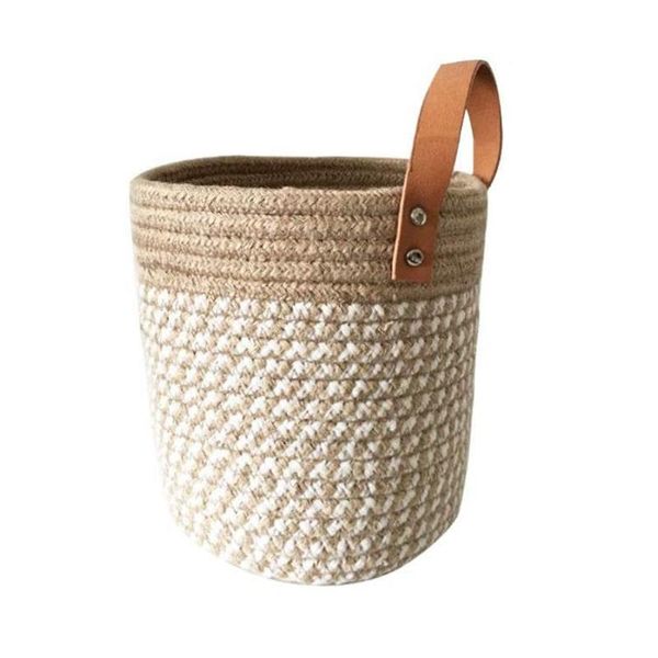 hand woven hanging flower pot basket with pu leather belt handle planter holder q1jb planters & pots
hand woven hanging flower pot basket with pu leather belt handle planter holder q1jb planters & pots