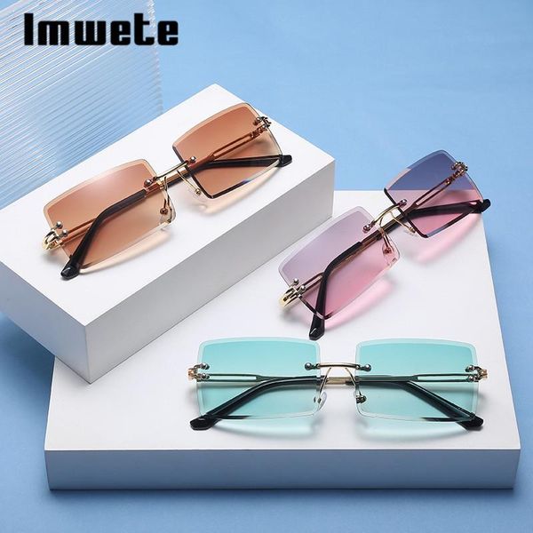 imwete rimless men women sunglasses fashion small rectangle sun glasses traveling style uv400 shades summer eyewear mirror, White;black
imwete rimless men women sunglasses fashion small rectangle sun glasses traveling style uv400 shades summer eyewear mirror, White;black