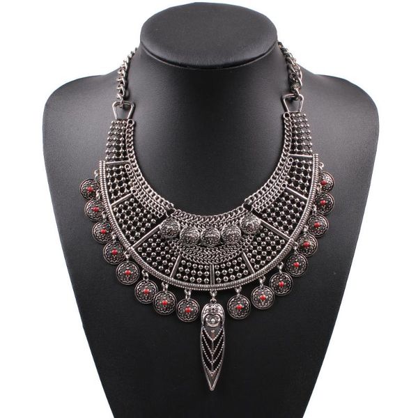 pendant necklaces long chain necklace fashion vintage alloy metal brand figure for women jewelry accessories, Silver
pendant necklaces long chain necklace fashion vintage alloy metal brand figure for women jewelry accessories, Silver