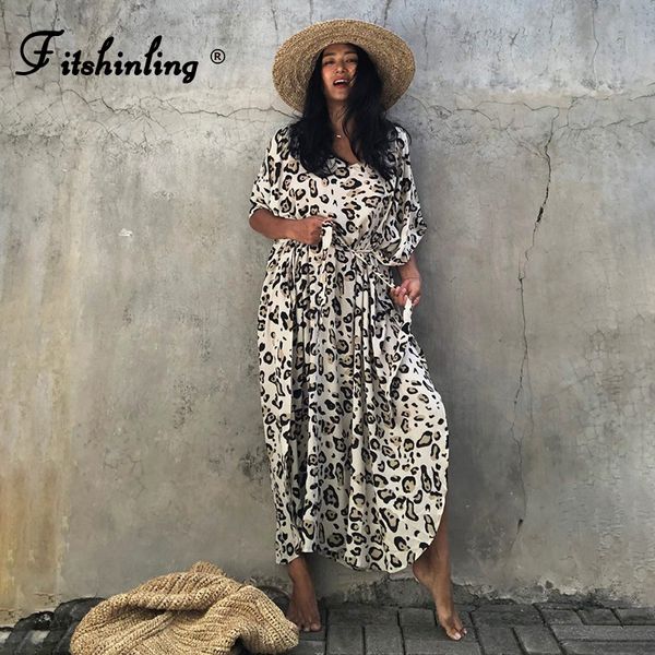 fitshinling leopard bohemain maxi dress women slit oversized robe batwing sleeve kaftan vintage holiday long pareos new
fitshinling leopard bohemain maxi dress women slit oversized robe batwing sleeve kaftan vintage holiday long pareos new