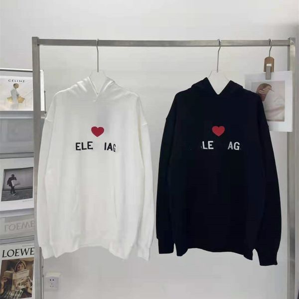 2021 autumn new fashion love letter embroidered hoodie loose casual slim men's and women's same sweater, Black
2021 autumn new fashion love letter embroidered hoodie loose casual slim men's and women's same sweater, Black