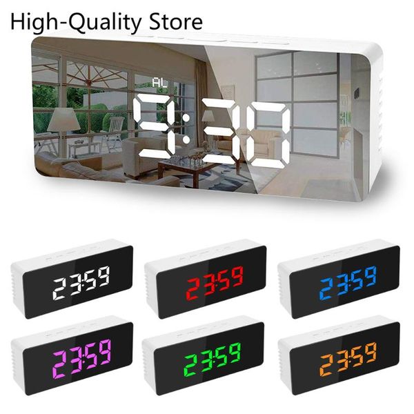 desk & table clocks hq 1pcs multifunction digital mirror led display alarm clock temperature calendar snooze function with usb cable
desk & table clocks hq 1pcs multifunction digital mirror led display alarm clock temperature calendar snooze function with usb cable
