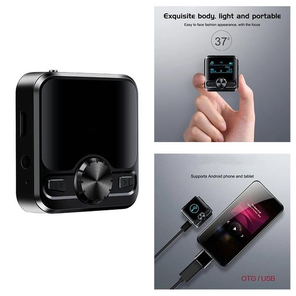 & mp4 players m9 mp3 player portable digital music fm radio support bt function with 3.5mm headphones metal rechargeable battery
& mp4 players m9 mp3 player portable digital music fm radio support bt function with 3.5mm headphones metal rechargeable battery