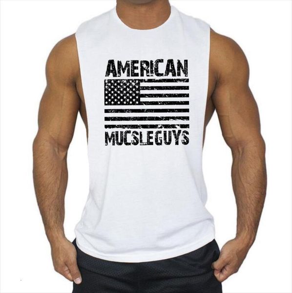 muscle guys brand american flag design bodybuilding stringer fitness men tank gyms clothing vest sportswear undershirt, White;black
muscle guys brand american flag design bodybuilding stringer fitness men tank gyms clothing vest sportswear undershirt, White;black