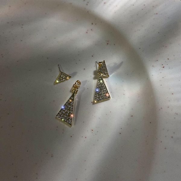 dangle & chandelier personality simple rhinestones geometric triangles earrings fashion korean temperament female jewelry accessories, Silver
dangle & chandelier personality simple rhinestones geometric triangles earrings fashion korean temperament female jewelry accessories, Silver