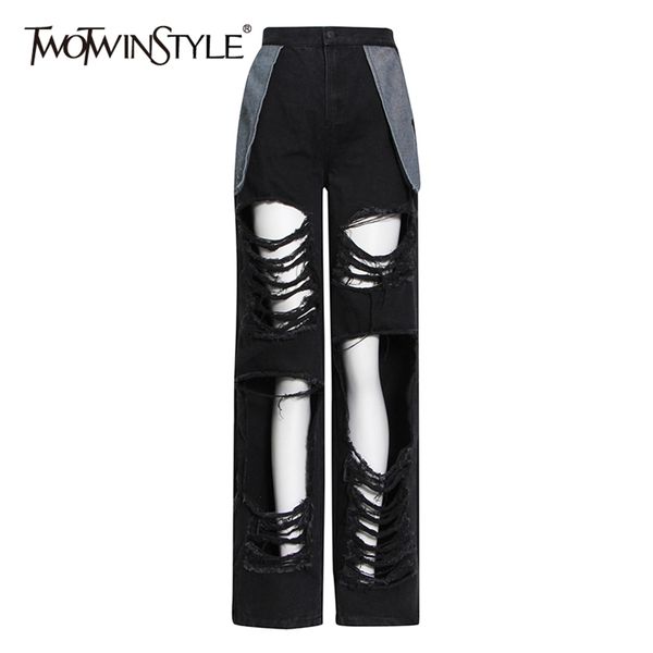 hollow out streetwear black jeans for women high waist patchwork tassel casual wide leg denim pants female 210521, Blue
hollow out streetwear black jeans for women high waist patchwork tassel casual wide leg denim pants female 210521, Blue