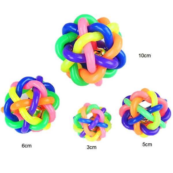 cat toys 3 sizes pet toy ball latex colorful kitty funny sound for playing with small bell product
cat toys 3 sizes pet toy ball latex colorful kitty funny sound for playing with small bell product