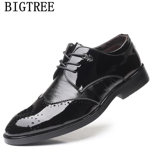 dress shoes brogue men oxford italian brand evening business wedding classic formal big size 48 buty, Black
dress shoes brogue men oxford italian brand evening business wedding classic formal big size 48 buty, Black