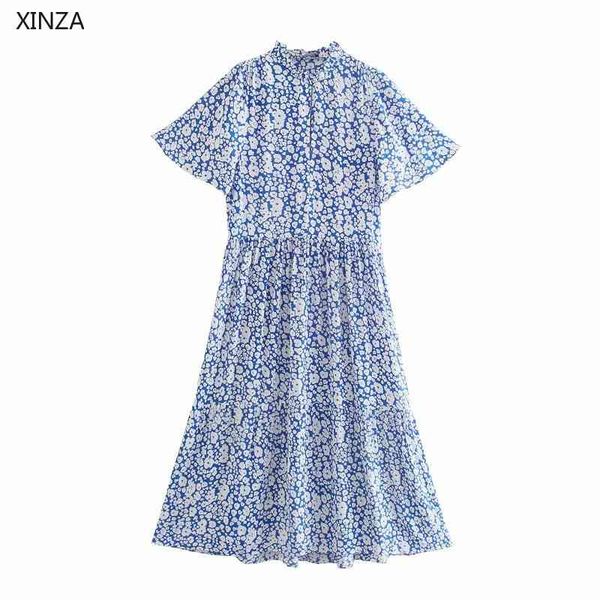casual dresses women summer floral print oversized long short sleeve ruffle blue woman chic loose pleated elegant 4vj4, Black;gray
casual dresses women summer floral print oversized long short sleeve ruffle blue woman chic loose pleated elegant 4vj4, Black;gray