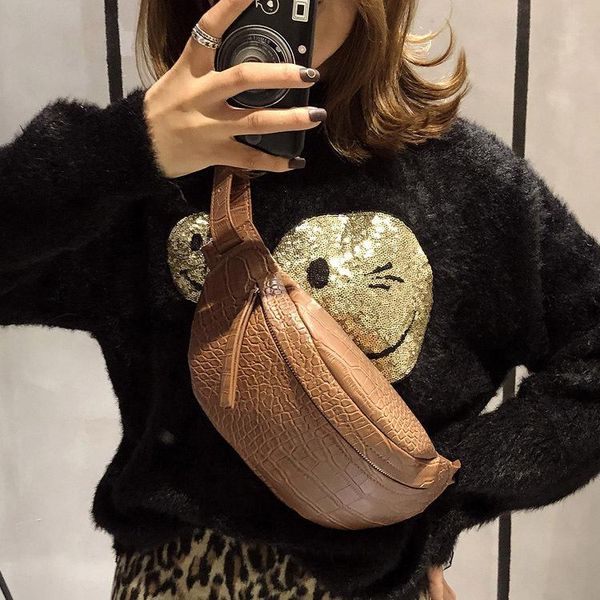 brand leather shoulder bag for women 2021 fashion and versatile alligator waist women's messenger girl chest bags
brand leather shoulder bag for women 2021 fashion and versatile alligator waist women's messenger girl chest bags