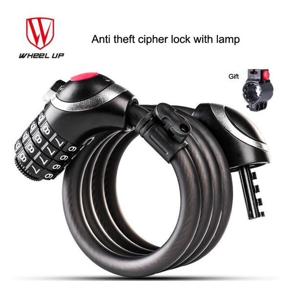 bike locks 2021 anti-theft safe cable lock 1.2m steel wire bicycle with lamp mtb mountain road
bike locks 2021 anti-theft safe cable lock 1.2m steel wire bicycle with lamp mtb mountain road