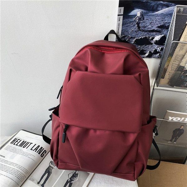 backpack 15-inch waterproof nylon cloth korean large capacity student schoolbag pleated leisure travel computer
backpack 15-inch waterproof nylon cloth korean large capacity student schoolbag pleated leisure travel computer