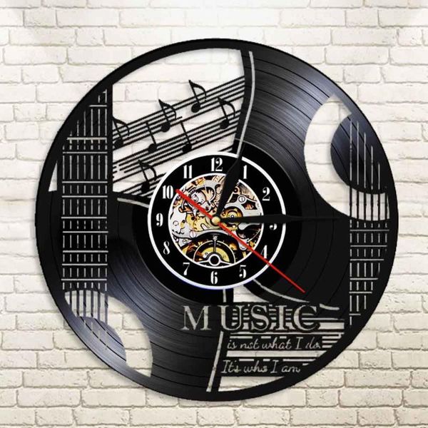 music it's not what i do who am record wall clock rock guitar musical instrument modern watch led timepiece clocks
music it's not what i do who am record wall clock rock guitar musical instrument modern watch led timepiece clocks