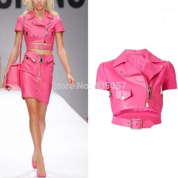 summer fashion women's slim motorcycle leather jacket spring autumn women pu trench coat pink black tracksuits, Gray
summer fashion women's slim motorcycle leather jacket spring autumn women pu trench coat pink black tracksuits, Gray