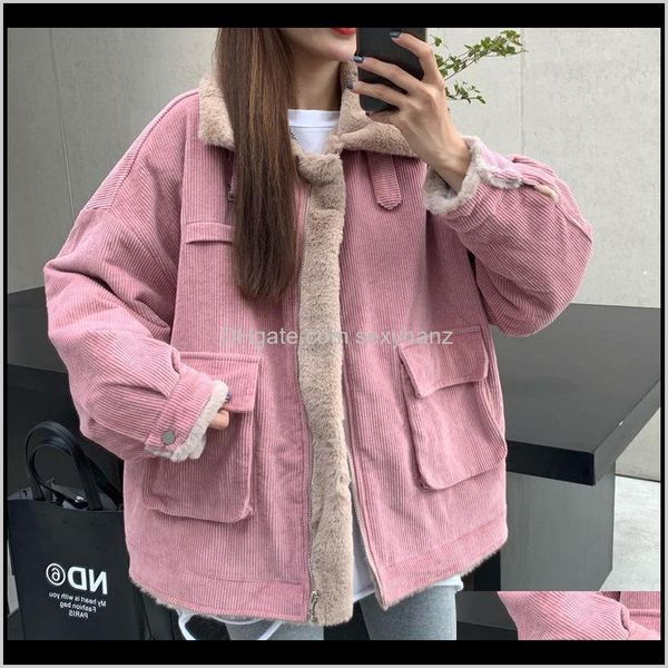 outerwear & coats womens clothing apparel drop delivery 2021 patchwork lamb winter women warm thick fashion loose plush ladies coat fluffy j, Black
outerwear & coats womens clothing apparel drop delivery 2021 patchwork lamb winter women warm thick fashion loose plush ladies coat fluffy j, Black