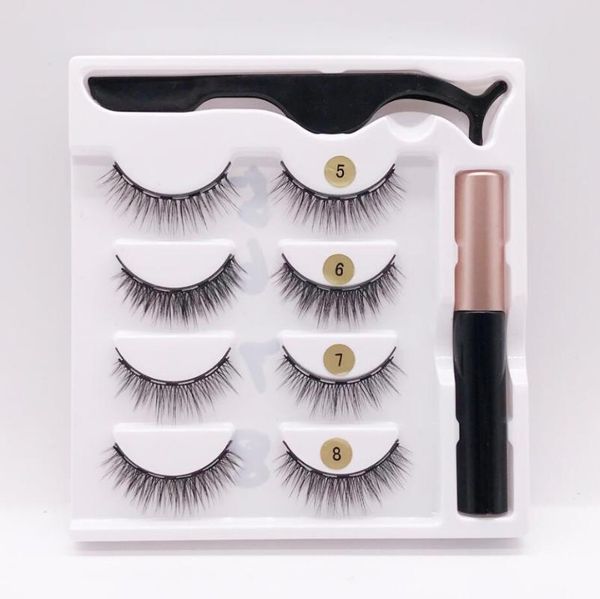 false eyelashes 3/4 pairs magnetic 3d mink eyeliner lashes short lasting handmade eyelash makeup tool
false eyelashes 3/4 pairs magnetic 3d mink eyeliner lashes short lasting handmade eyelash makeup tool
