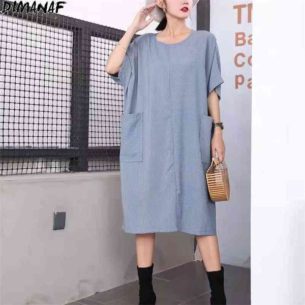 plus size summer style dress women female striped print patchwork big loose o-neck vintage long casual 210531, Black;gray
plus size summer style dress women female striped print patchwork big loose o-neck vintage long casual 210531, Black;gray
