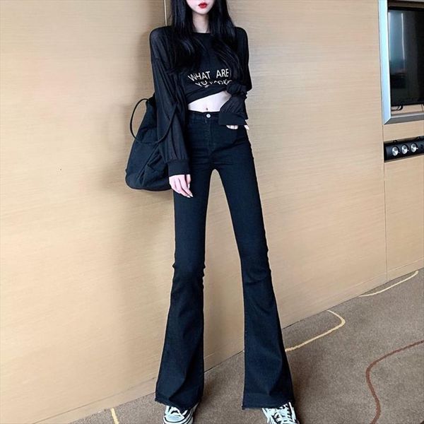 light blue denim washed women jean retro high waist straight overalls slim long loose wide leg
light blue denim washed women jean retro high waist straight overalls slim long loose wide leg