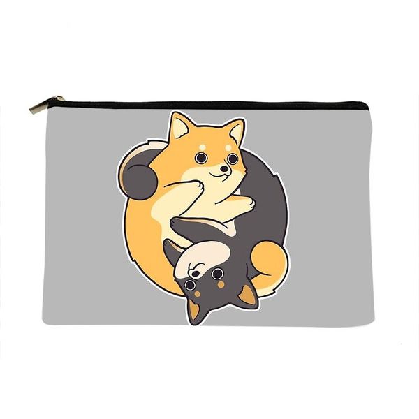 cosmetic bags & cases women shiba inu yin yang printed make up bag fashion cosmetics organizer for travel colorful storage lady
cosmetic bags & cases women shiba inu yin yang printed make up bag fashion cosmetics organizer for travel colorful storage lady