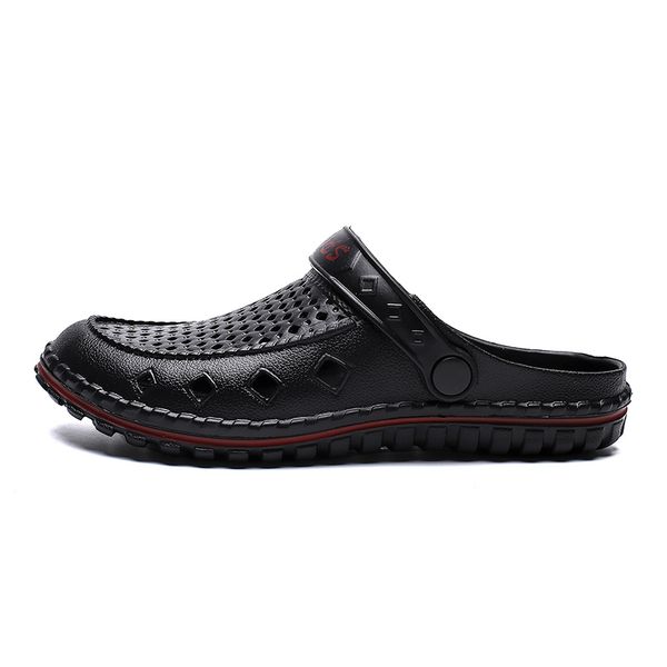 breathable and lightweight sandals mens womens sandy beach hole shoes flip flops lady gentlemen outdoor lawn, Black
breathable and lightweight sandals mens womens sandy beach hole shoes flip flops lady gentlemen outdoor lawn, Black