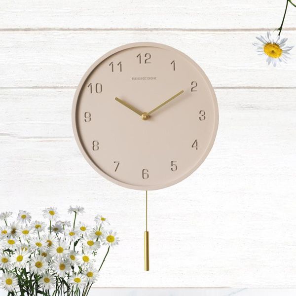 1pc industrial-style wall clock fair-faced concrete cement hanging sway battery (light brown) clocks
1pc industrial-style wall clock fair-faced concrete cement hanging sway battery (light brown) clocks