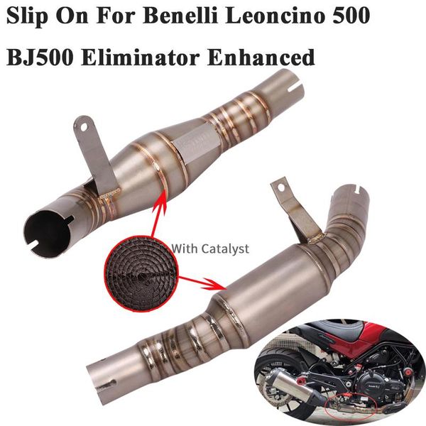 motorcycle exhaust system slip on for benelli leoncino 500 bj500 titanium alloy link pipe delete original catalyst eliminator enhanced
motorcycle exhaust system slip on for benelli leoncino 500 bj500 titanium alloy link pipe delete original catalyst eliminator enhanced