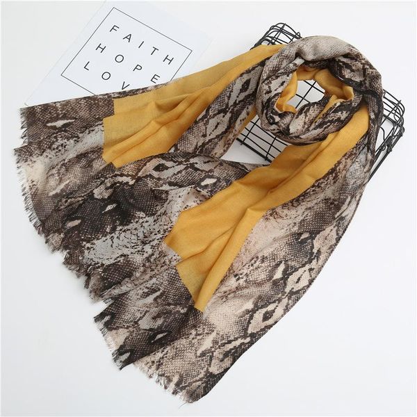 scarves 2021 fashion cotton snake skin print frayed shawl trendy long grain wrap hijab muffler 7 color, Blue;gray
scarves 2021 fashion cotton snake skin print frayed shawl trendy long grain wrap hijab muffler 7 color, Blue;gray