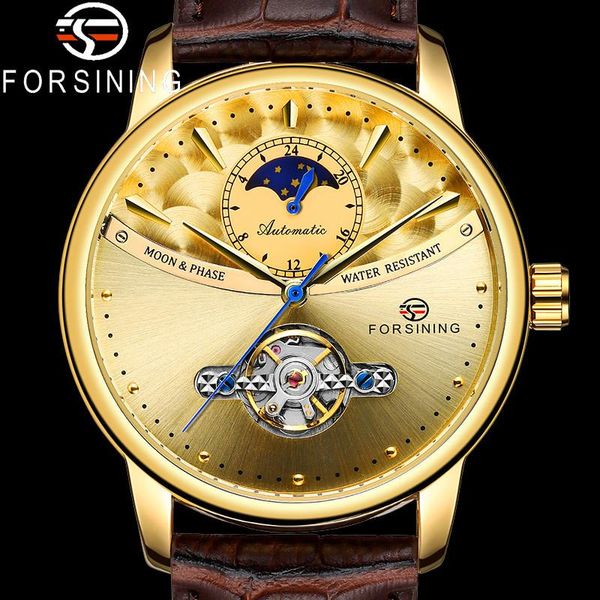 wristwatches forsining automatic mechanical men wristwatch military sport male clock gold skeleton waterproof man watch 817, Slivery;brown
wristwatches forsining automatic mechanical men wristwatch military sport male clock gold skeleton waterproof man watch 817, Slivery;brown