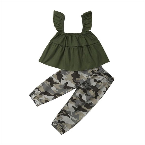 1 6years camo clothing set kid baby girls infant clothes t shirt leggings outfits tracksuit, White
1 6years camo clothing set kid baby girls infant clothes t shirt leggings outfits tracksuit, White