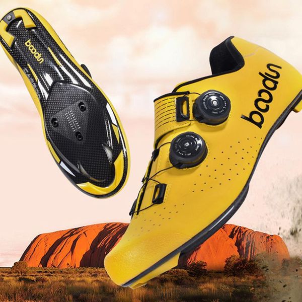 boodun road cycling shoes carbon fiber sole self-locking ultralight breathable wear non-slip professional bike racing footwear, Black
boodun road cycling shoes carbon fiber sole self-locking ultralight breathable wear non-slip professional bike racing footwear, Black