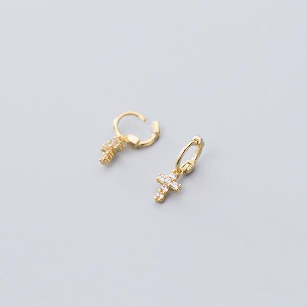 sterling silver shiny cubic zirconia inlaid cross round buckle stud earrings gold color for women lady daughter jewelry, Golden;silver
sterling silver shiny cubic zirconia inlaid cross round buckle stud earrings gold color for women lady daughter jewelry, Golden;silver