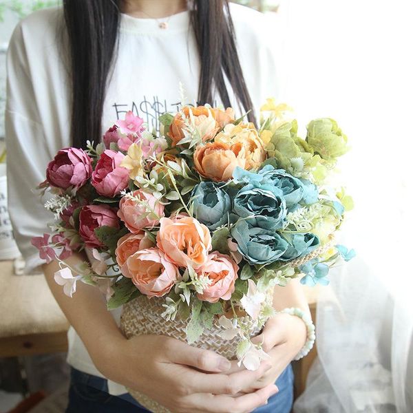 decorative flowers & wreaths peony small flower simulation home decoration wedding holding wall plant fake
decorative flowers & wreaths peony small flower simulation home decoration wedding holding wall plant fake