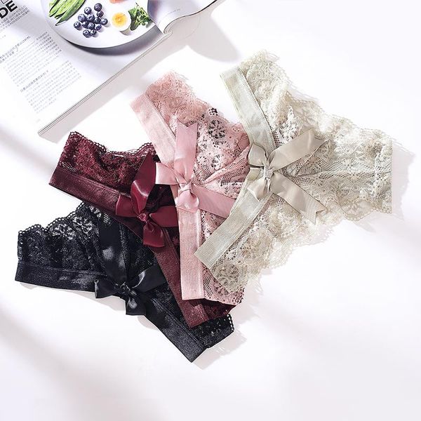 women's panties 3pcs underwear lace lightweight g-string breathable thong low waist cotton material underpants for women, Black;pink
women's panties 3pcs underwear lace lightweight g-string breathable thong low waist cotton material underpants for women, Black;pink