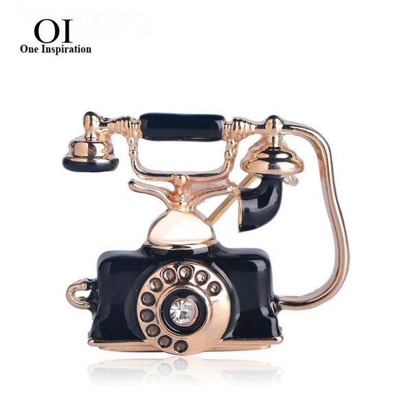 pins, brooches oi reminiscent vintage telephone landline phone brooch mother father precious souvenir rose gold color enamel jewelry, Gray
pins, brooches oi reminiscent vintage telephone landline phone brooch mother father precious souvenir rose gold color enamel jewelry, Gray
