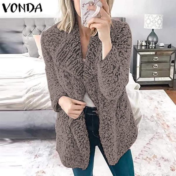 autumn winter coat women warm faux fur jackets long sleeve outwear casual streetwear femme solid cardigan plus size women's, Black;brown
autumn winter coat women warm faux fur jackets long sleeve outwear casual streetwear femme solid cardigan plus size women's, Black;brown