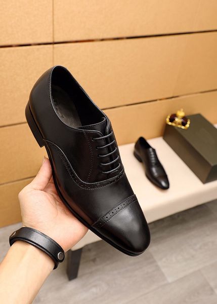 new men formal party wedding dress shoes men's brand handmade business wedding genuine leather lace-up flats casual loafers size 38-45, Black
new men formal party wedding dress shoes men's brand handmade business wedding genuine leather lace-up flats casual loafers size 38-45, Black