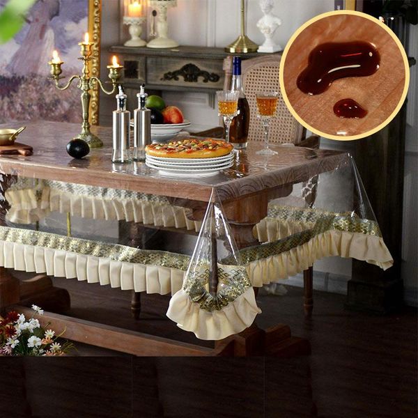table cloth tpu soft transparent tablecloth silicone waterproof rectangular ruffle skirt dining cover party kitchen stain resistant
table cloth tpu soft transparent tablecloth silicone waterproof rectangular ruffle skirt dining cover party kitchen stain resistant