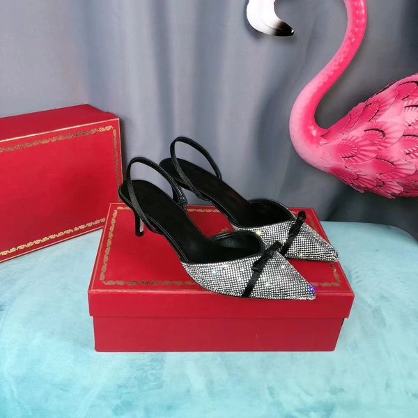 spring and summer end quality temperament fashion women's sheepskin leather diamond sandals high heel shoes 1 qwmz, Black
spring and summer end quality temperament fashion women's sheepskin leather diamond sandals high heel shoes 1 qwmz, Black